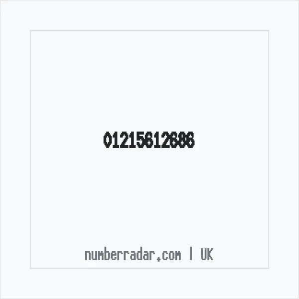 Reverse number check for +44 121 561 2686 — who called me?