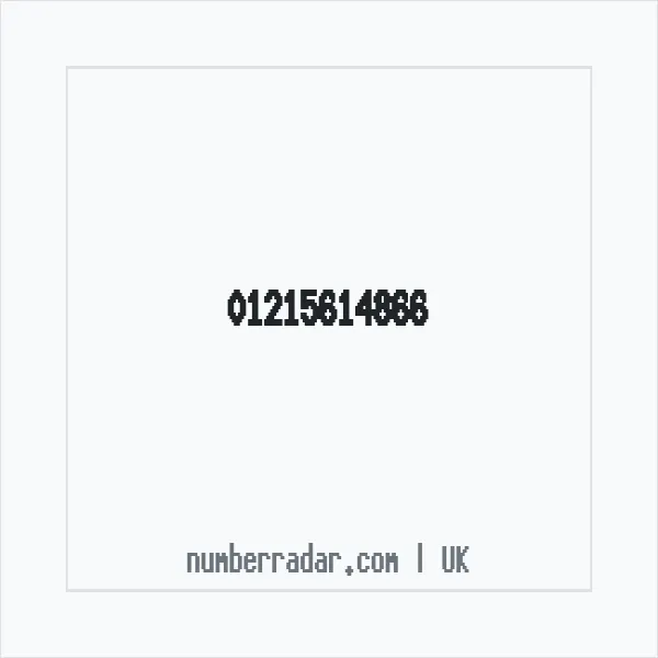 Reverse number check for +44 121 561 4866 — who called me?