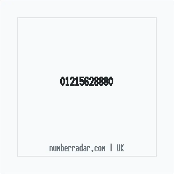 Reverse number check for +44 121 562 8880 — who called me?