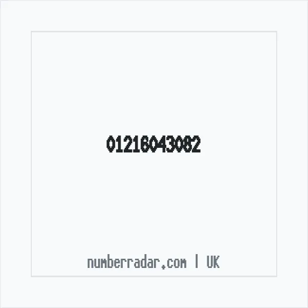 Reverse number check for +44 121 604 3082 — who called me?