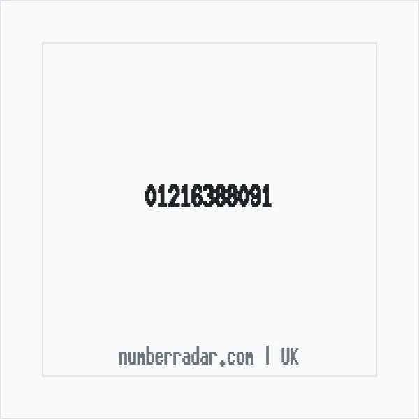 Reverse number check for +44 121 638 8091 — who called me?