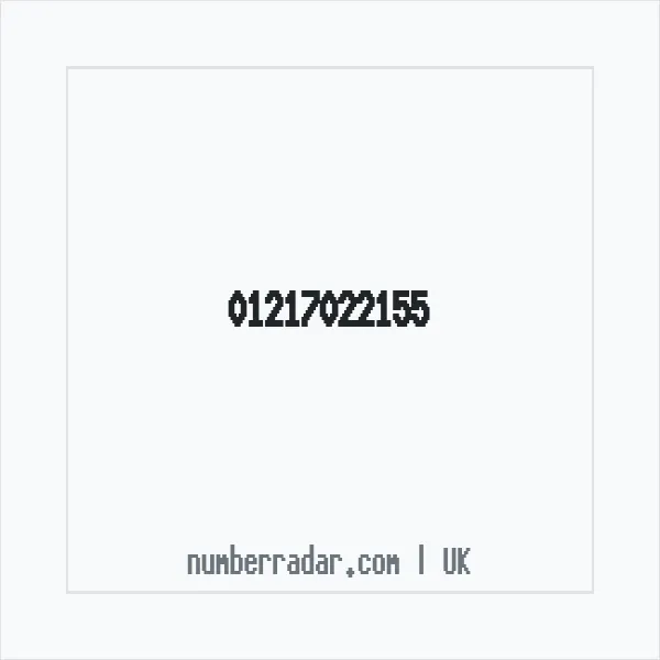 Reverse number check for +44 121 702 2155 — who called me?