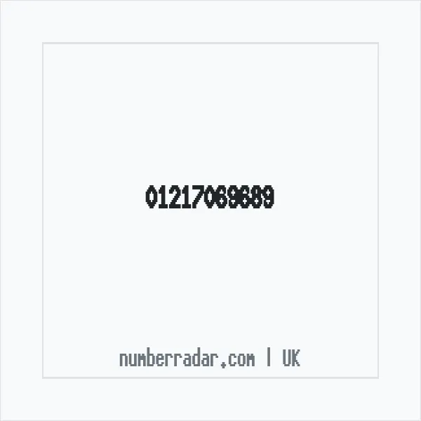 Reverse number check for +44 121 706 9689 — who called me?