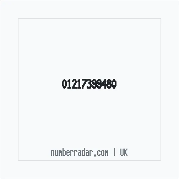 Reverse number check for +44 121 739 9480 — who called me?