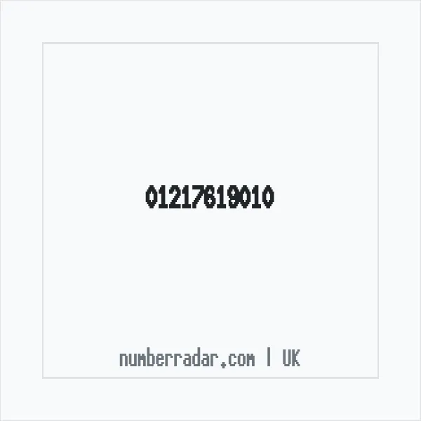 Reverse number check for +44 121 761 9010 — who called me?