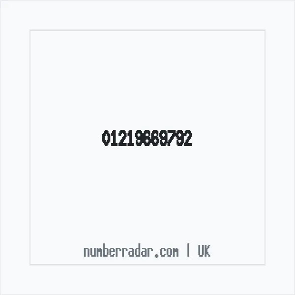 Reverse number check for +44 121 966 9792 — who called me?