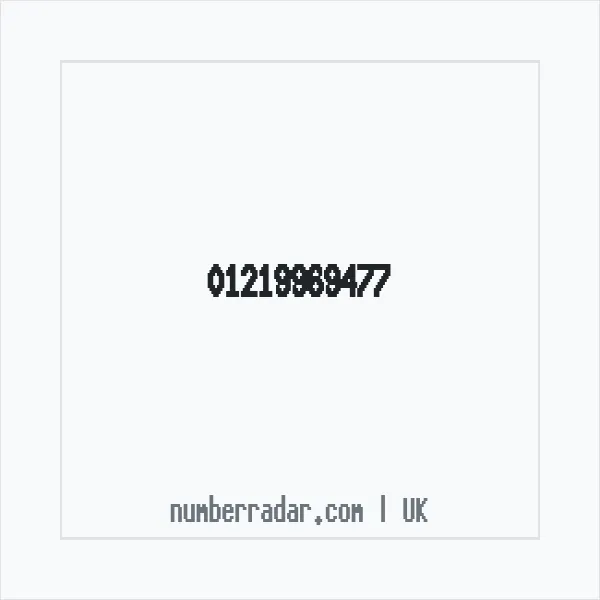 Reverse number check for +44 121 996 9477 — who called me?