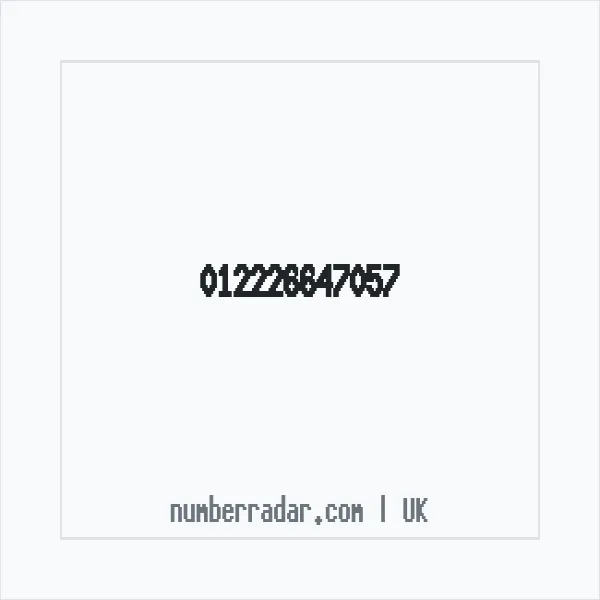 Reverse number check for +44 (1222) 664-705 — who called me?