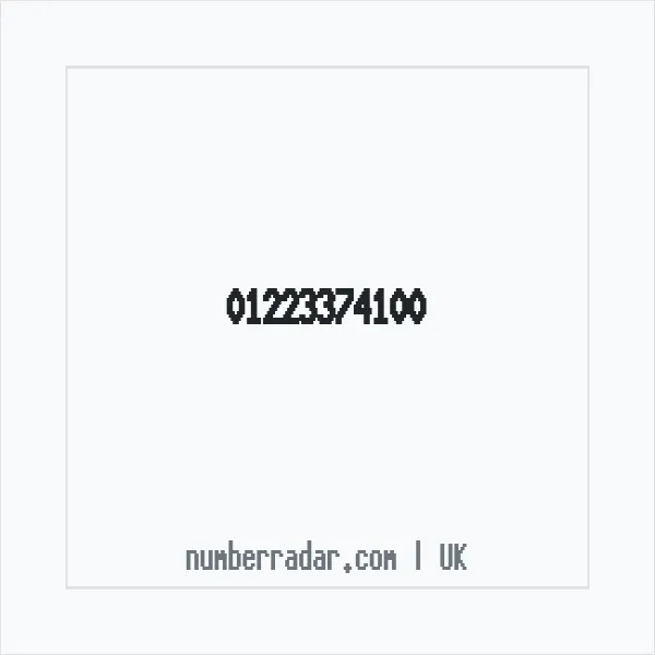 Reverse number check for +44 1223 374100 — who called me?