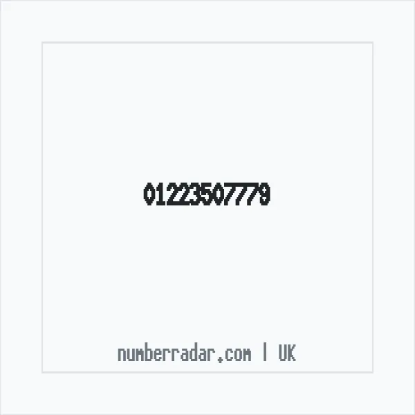 Reverse number check for +44 1223 507779 — who called me?