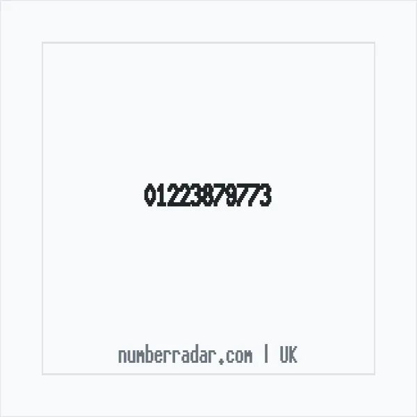 Reverse number check for +44 1223 879773 — who called me?
