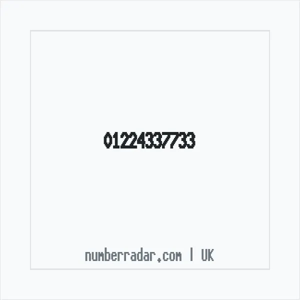 Reverse number check for +44 1224 337733 — who called me?