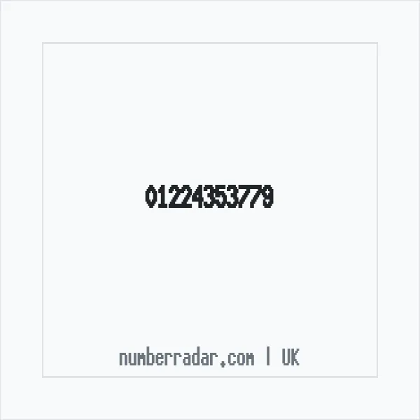 Reverse number check for +44 1224 353779 — who called me?