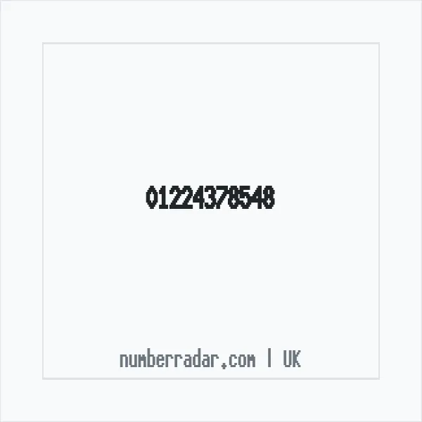 Reverse number check for +44 1224 378548 — who called me?