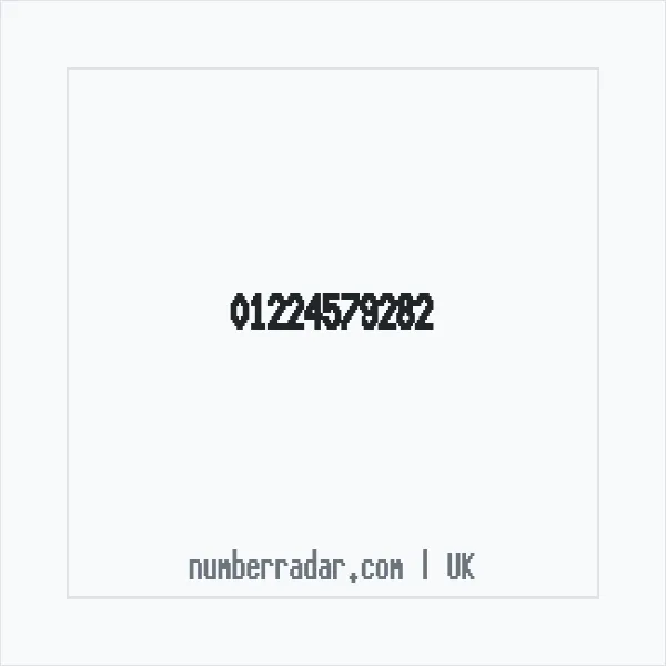 Reverse number check for +44 1224 579282 — who called me?
