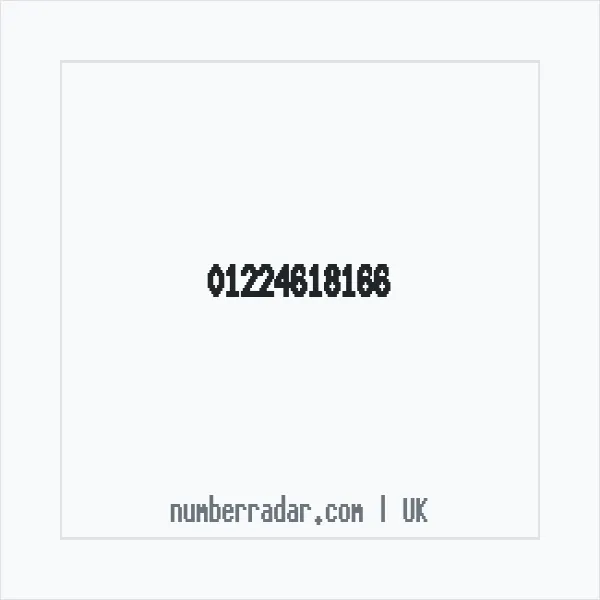 Reverse number check for +44 1224 618166 — who called me?