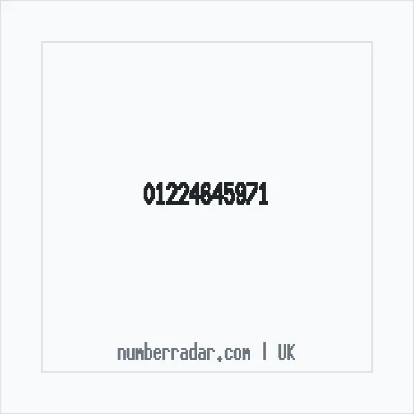 Reverse number check for +44 1224 645971 — who called me?