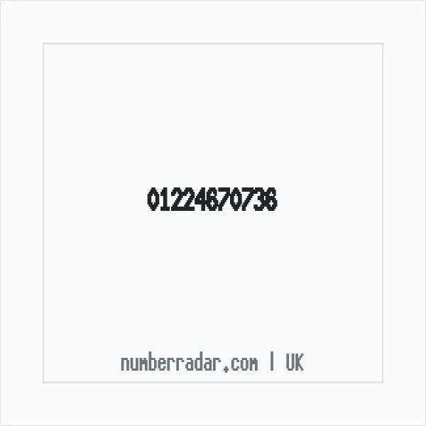 Reverse number check for +44 1224 670736 — who called me?