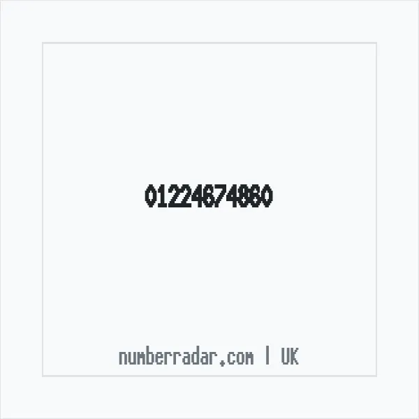 Reverse number check for +44 1224 674860 — who called me?