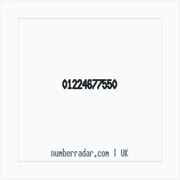 Reverse number check for +44 1224 677550 — who called me?