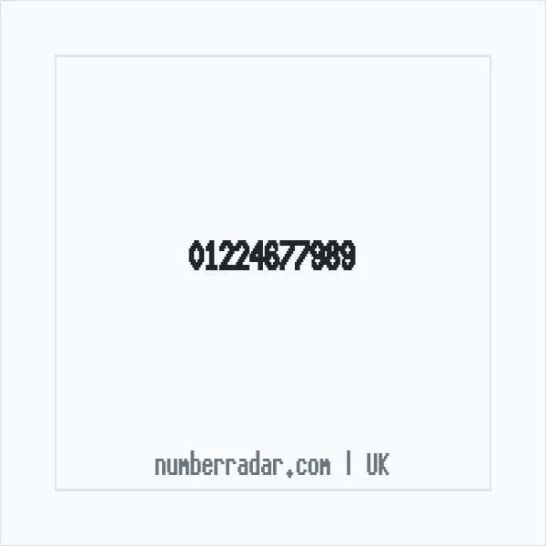 Reverse number check for +44 1224 677989 — who called me?