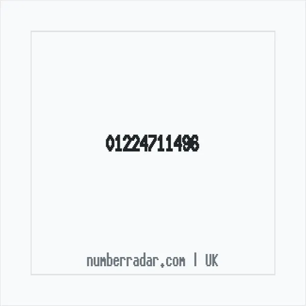 Reverse number check for +44 1224 711496 — who called me?