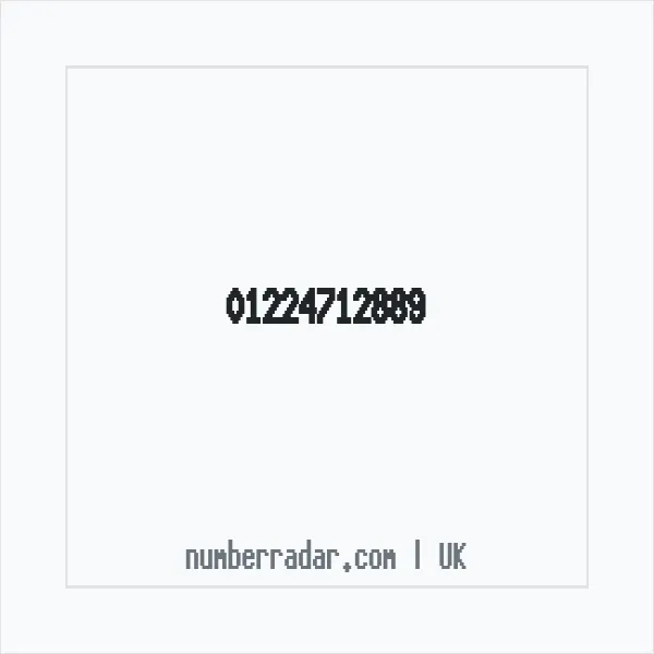 Reverse number check for +44 1224 712889 — who called me?