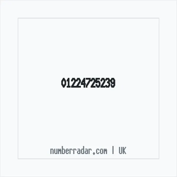 Reverse number check for +44 1224 725239 — who called me?