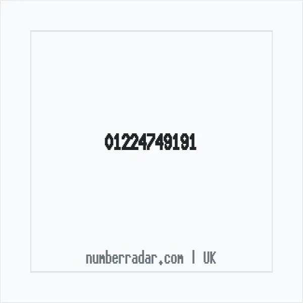Reverse number check for +44 1224 749191 — who called me?