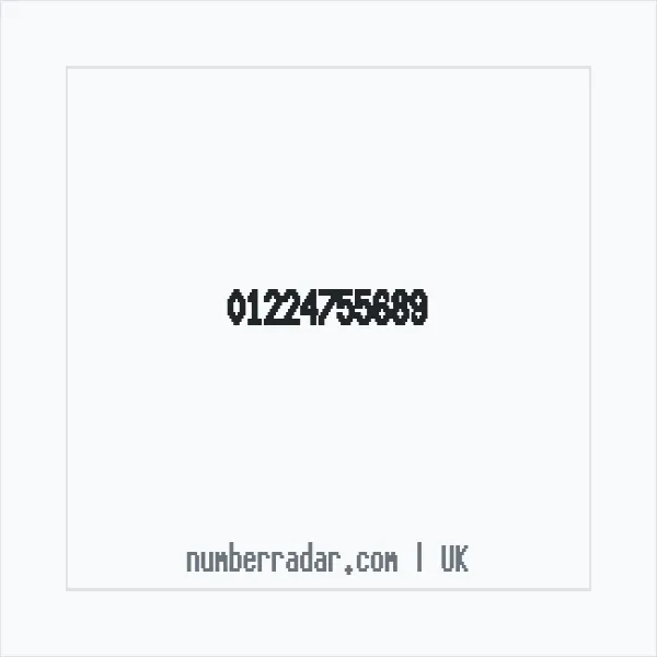Reverse number check for +44 1224 755689 — who called me?