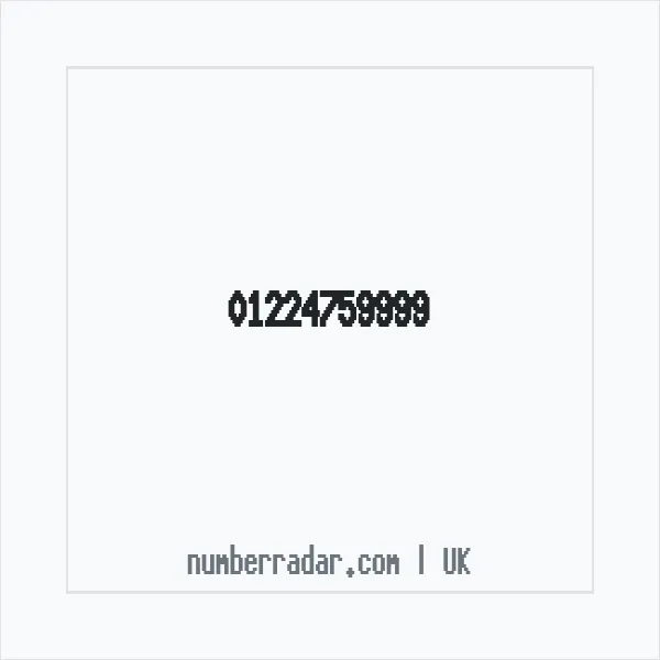 Reverse number check for +44 1224 759999 — who called me?