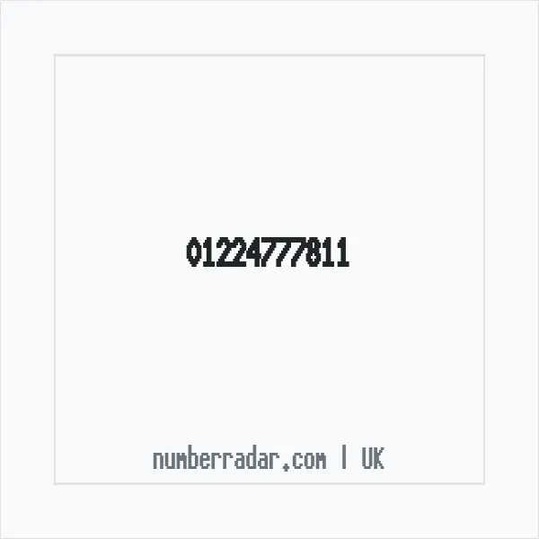 Reverse number check for +44 1224 777811 — who called me?