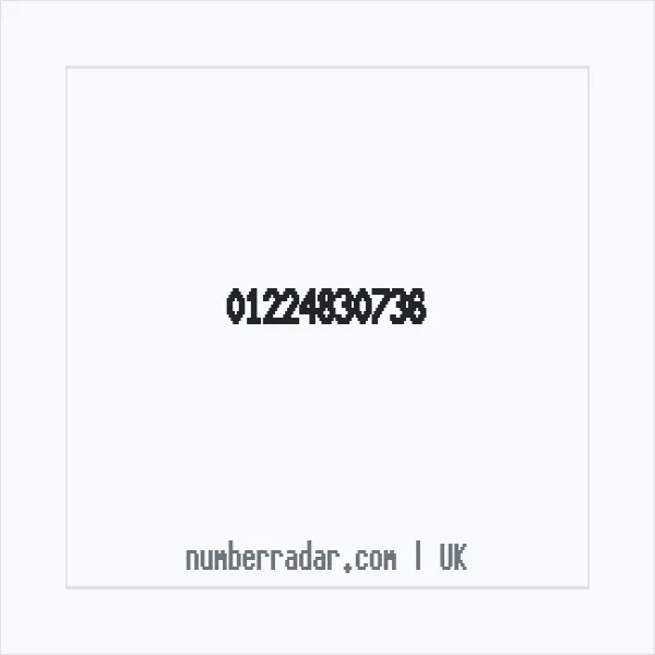 Reverse number check for +44 1224 830736 — who called me?