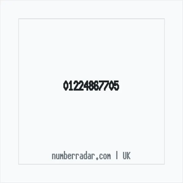 Reverse number check for +44 1224 867705 — who called me?