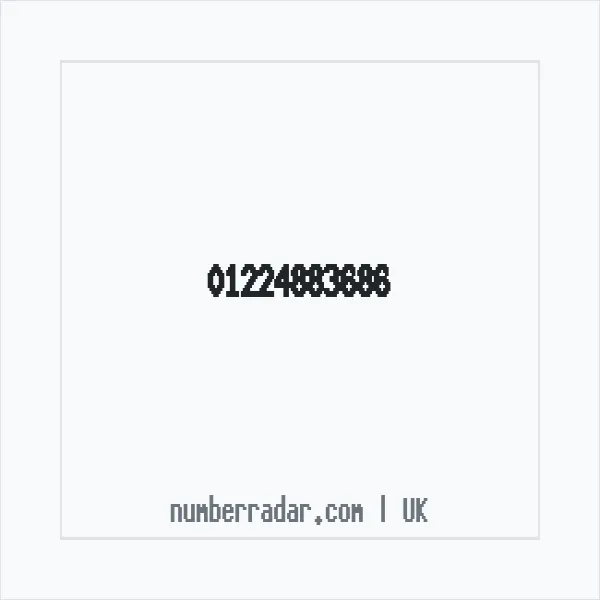 Reverse number check for +44 1224 883686 — who called me?