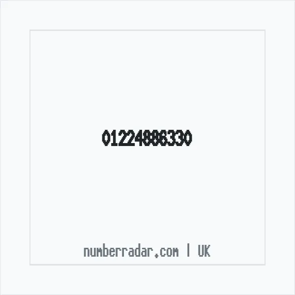 Reverse number check for +44 1224 886330 — who called me?