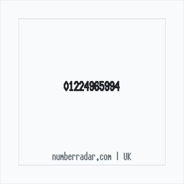 Reverse number check for +44 1224 965994 — who called me?