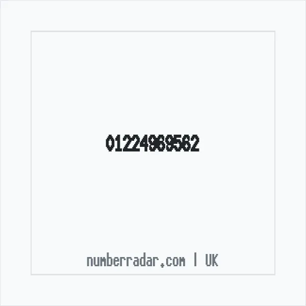 Reverse number check for +44 1224 969562 — who called me?