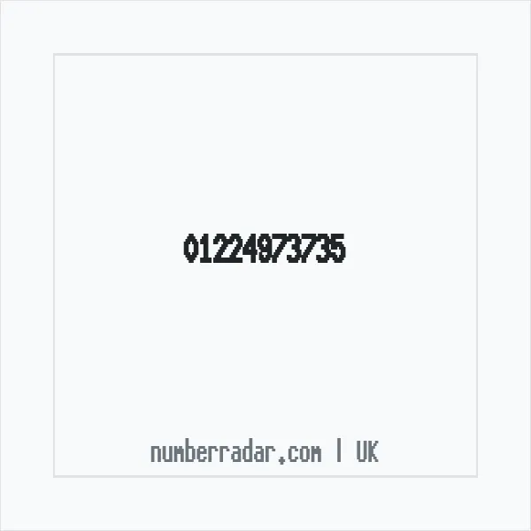 Reverse number check for +44 1224 973735 — who called me?