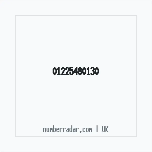 Reverse number check for +44 1225 480130 — who called me?