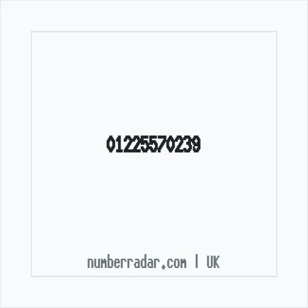 Reverse number check for +44 1225 570239 — who called me?