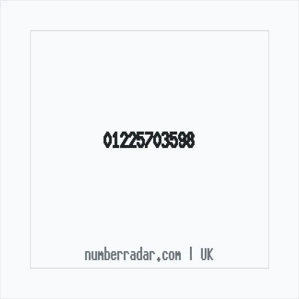 Reverse number check for +44 1225 703598 — who called me?
