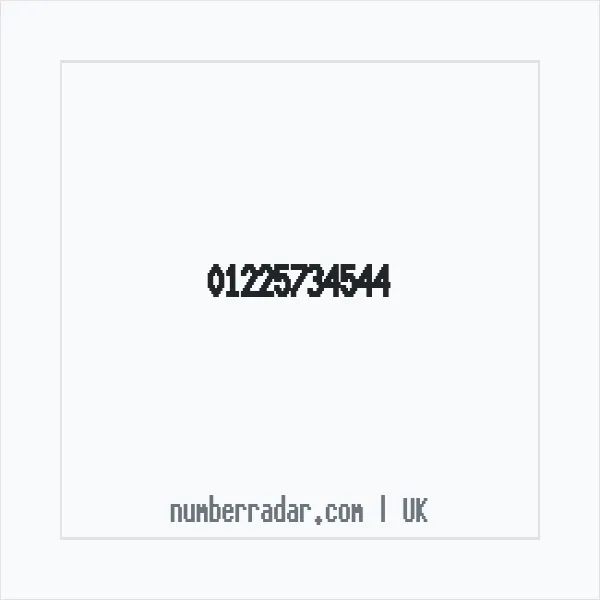 Reverse number check for +44 1225 734544 — who called me?