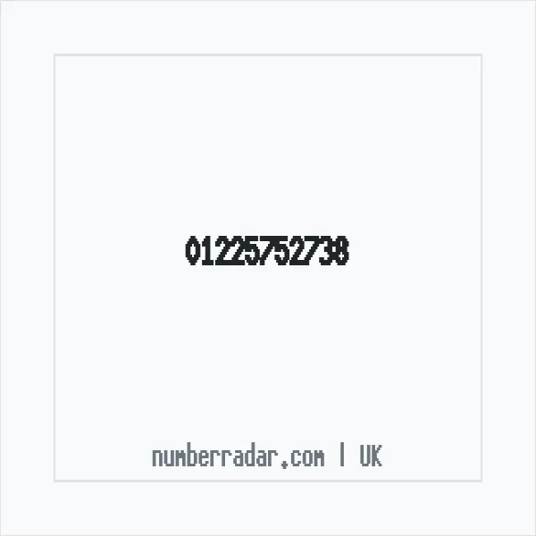 Reverse number check for +44 1225 752738 — who called me?