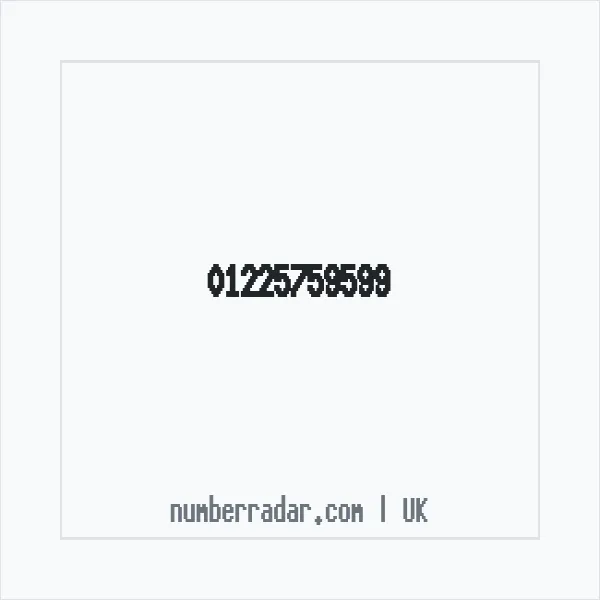 Reverse number check for +44 1225 759599 — who called me?