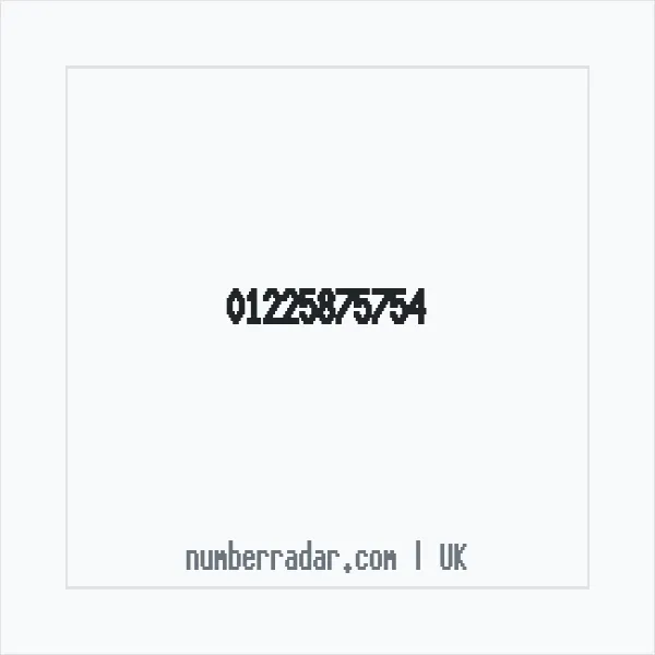 Reverse number check for +44 1225 875754 — who called me?