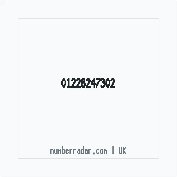 Reverse number check for +44 1226 247302 — who called me?