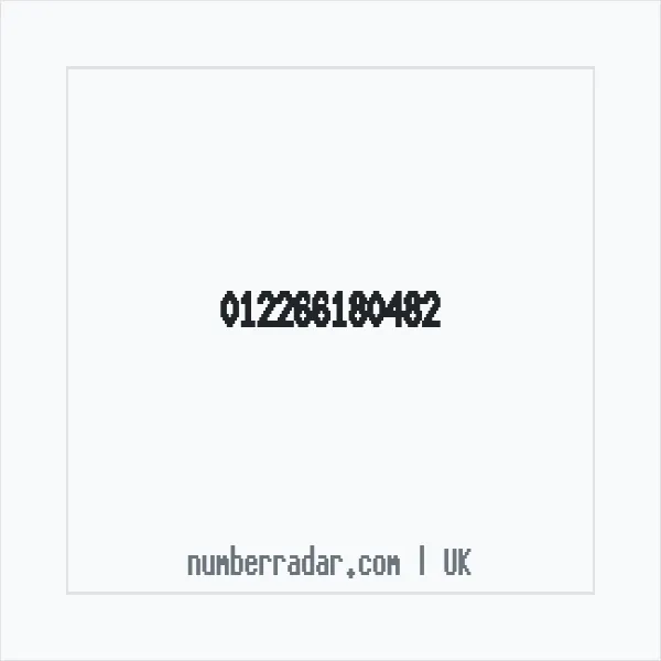 Reverse number check for +44 (1226) 618-048 — who called me?