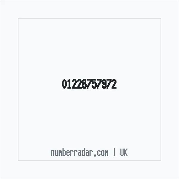 Reverse number check for +44 1226 757972 — who called me?