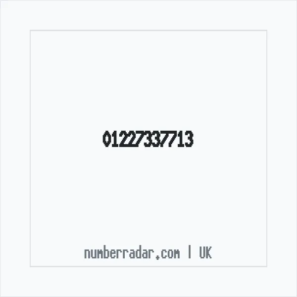 Reverse number check for +44 1227 337713 — who called me?